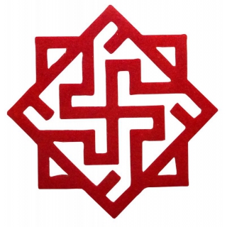 Термонаклейка-оберег из флока "Валькирия"