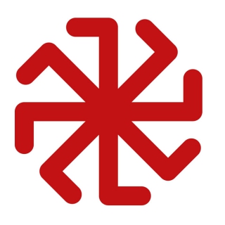 Славянская наклейка на авто "Колядник", 15 см