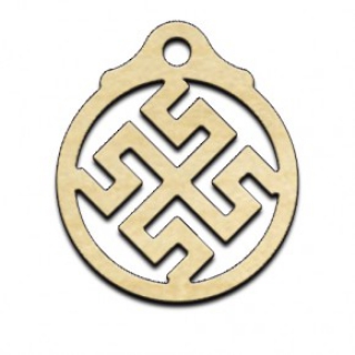 Оберег славянский "Боговник/Родовик", клен