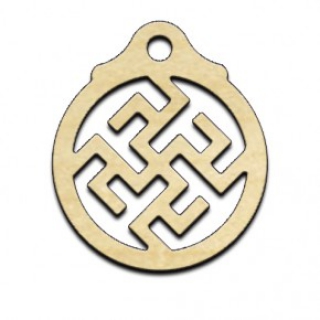 Оберег славянский "Одолень трава/Цветок папоротника", клен