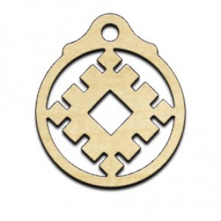 Оберег славянский "Репейник счастья", клен