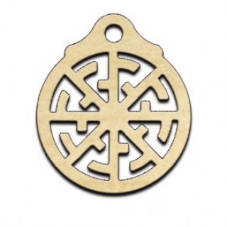 Оберег славянский "Светоч/Свитовит", клен