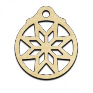 Оберег славянский "Звезда Алатырь", клен